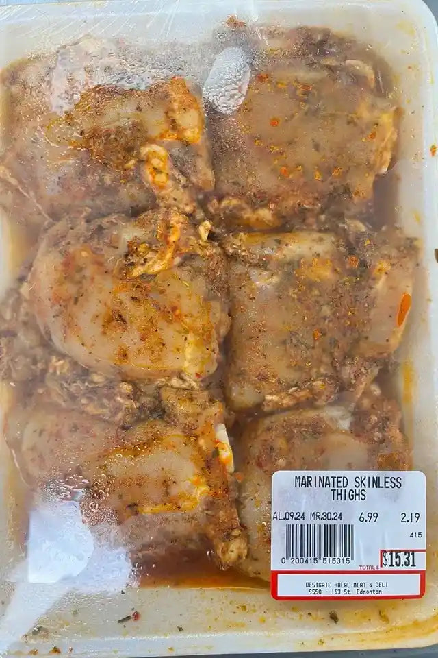 Halal Chicken Thighs from Westgate Halal | WeDoHalal Edmonton