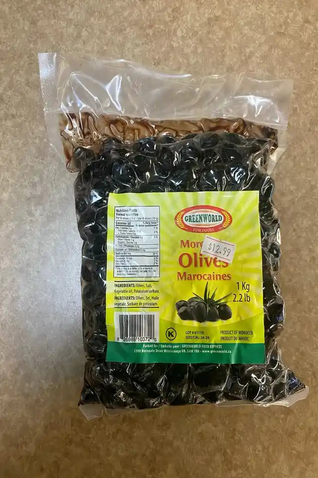 Green World Moroccan Olives | WeDoHalal Edmonton