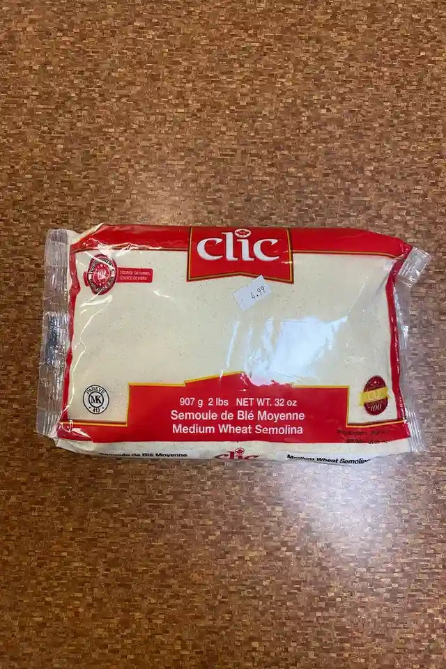 Clic Medium Wheat Semolina | WeDoHalal Edmonton