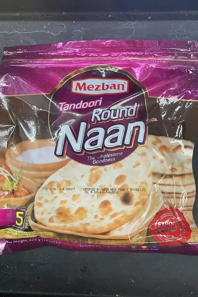Mezban Tandoori Round Naan | WeDoHalal Edmonton
