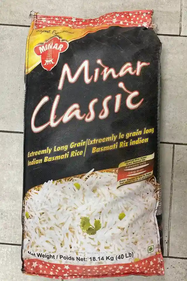 Minar Classic Extra Long Basmati Rice | WeDoHalal Edmonton