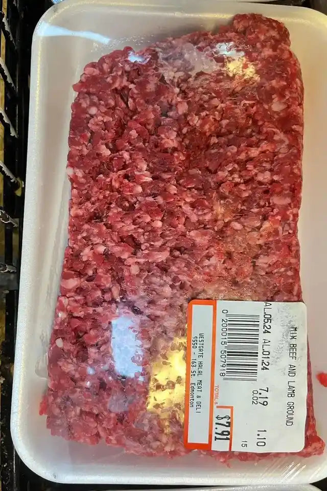 Halal Ground Lamb & Beef Mix from Westgate Halal | WeDoHalal Edmonton