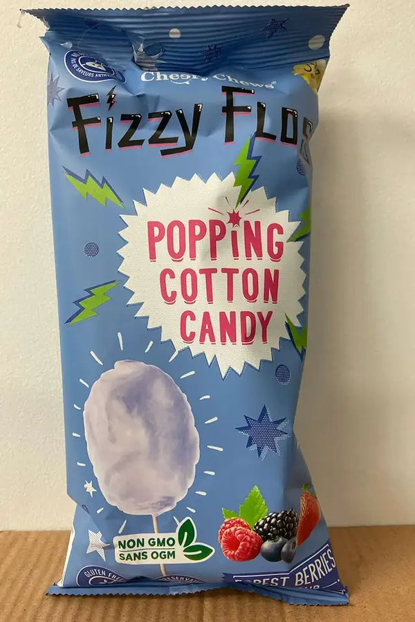 Popping Cotton Candy, Forest Berries
