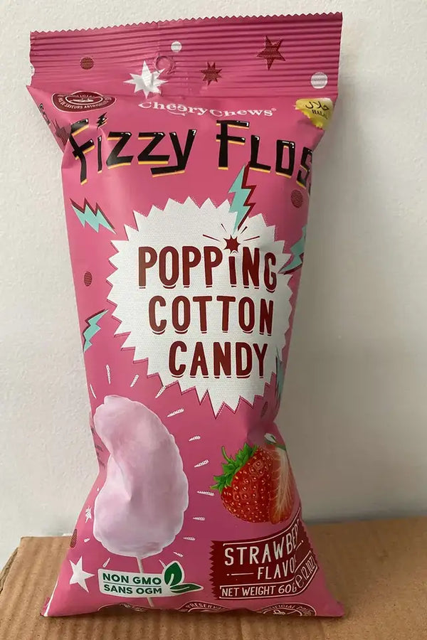 Popping Cotton Candy, Strawberry Flavour