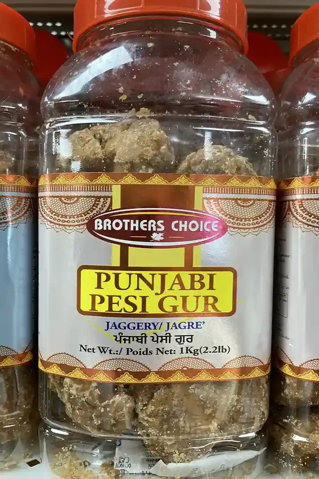 Brothers Choice Punjabi Pesi Gur (Jaggery) 1 kg | WeDoHalal Edmonton