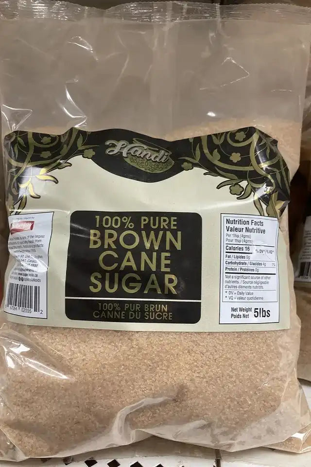 Handi 100% Pure Brown Cane Sugar (5 lb) | WeDoHalal Edmonton