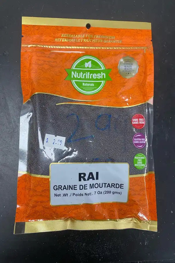 Nutrifresh Rai (Brown Mustard Seeds)