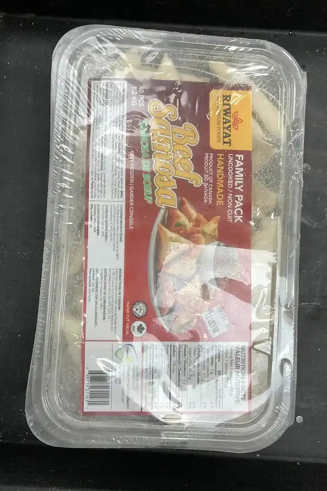 Halal Beef Samosa (40 pcs) from Karim Meats | WeDoHalal Edmonton
