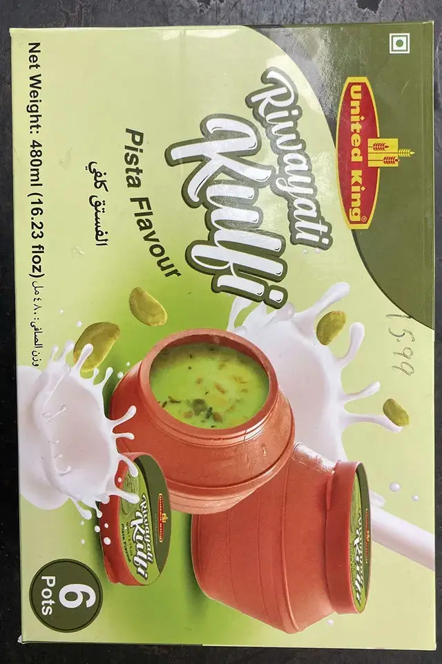 Riwayati Pistachio Kulfi (6 pots) | WeDoHalal Edmonton