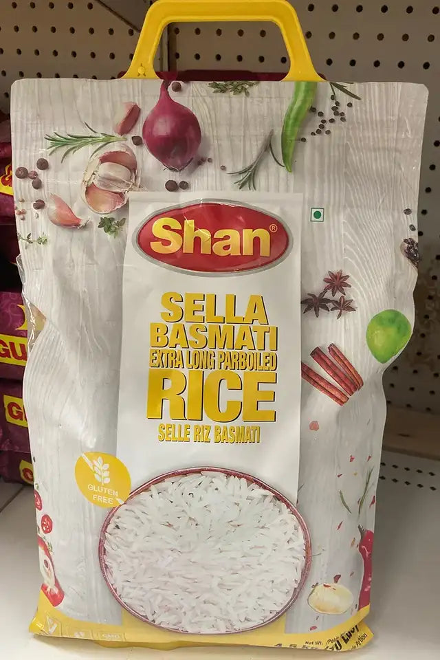Shan Sella Basmati Long Grain Parboiled Rice | WeDoHalal Edmonton