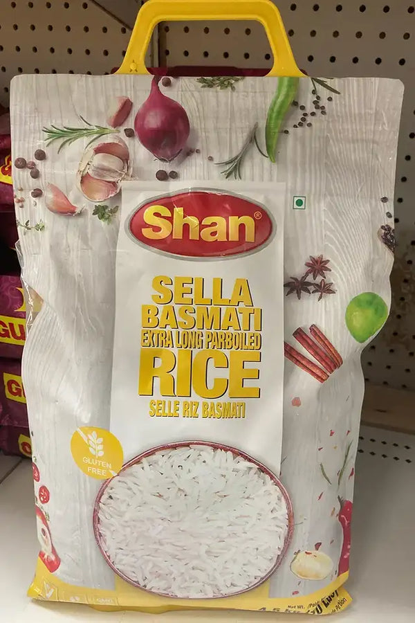 Shan Sella Basmati Long Grain Parboiled Rice