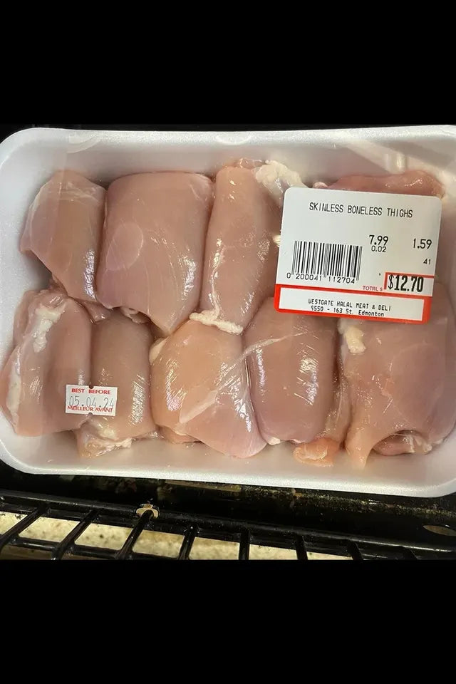 Halal Chicken Thighs from Westgate Halal | WeDoHalal Edmonton