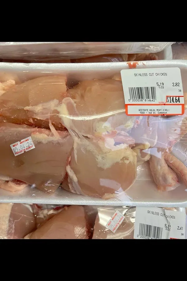 Skinless Cut-Up Chicken