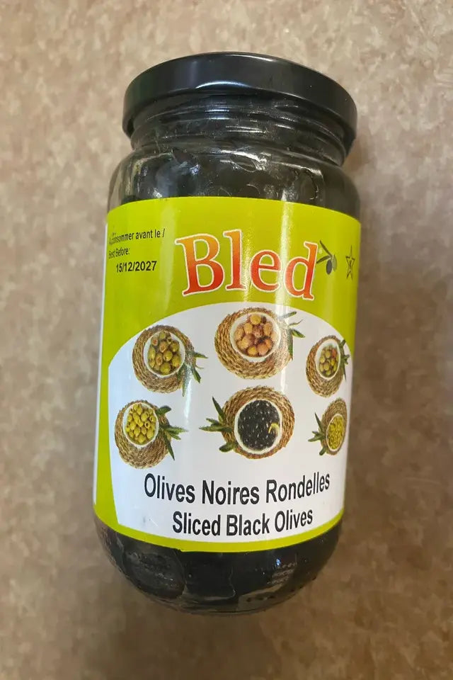 Bled Sliced Black Olives | WeDoHalal Edmonton