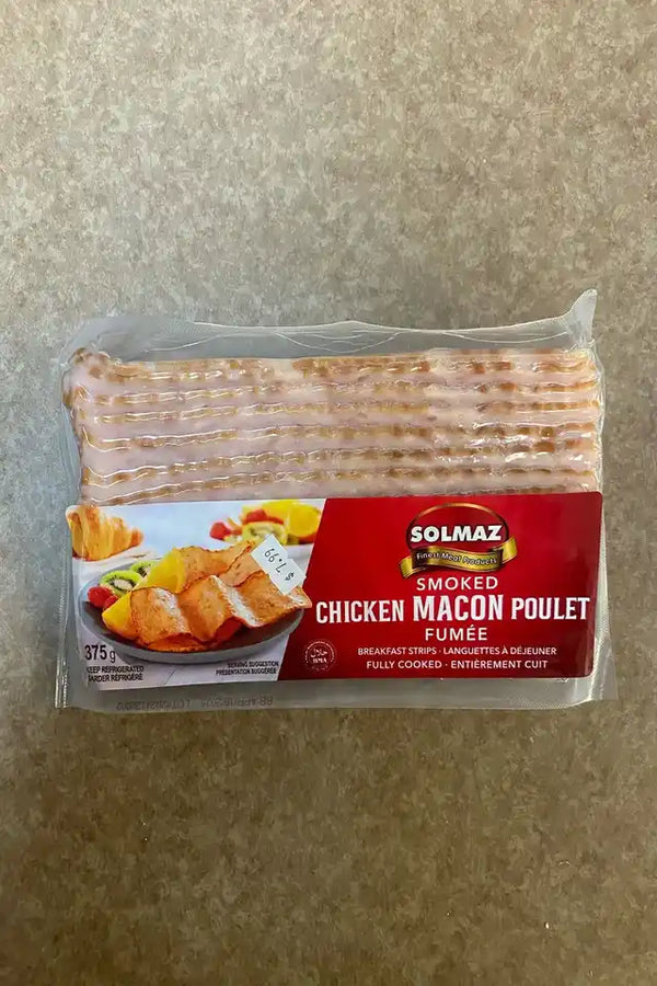 Solmaz Smoked Chicken Bacon (Macon Poulet)