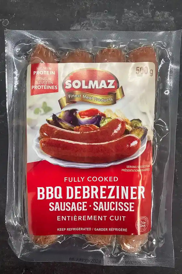 Solmaz Beef & Chicken Debreziner Sausage