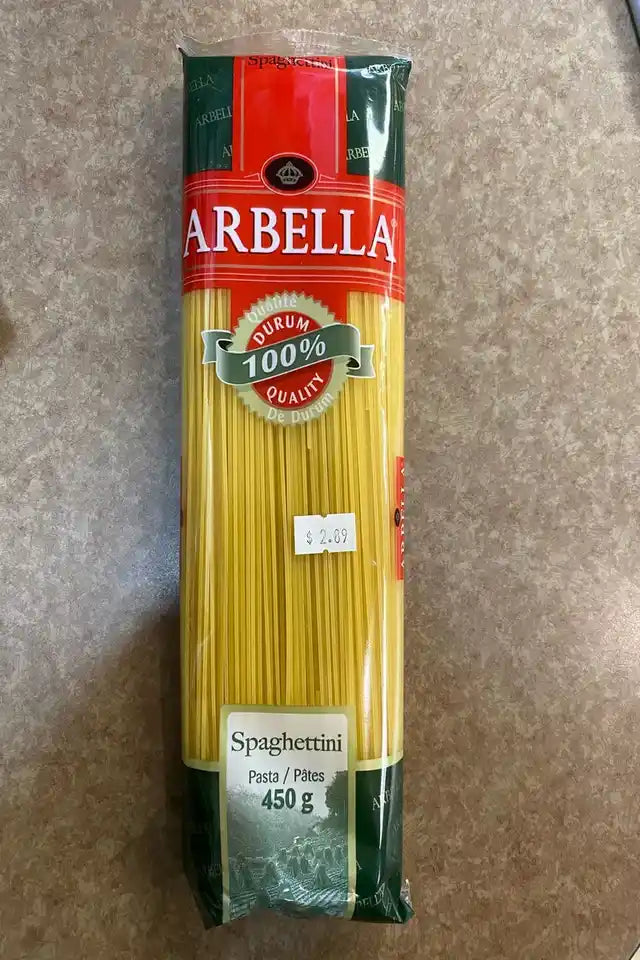 Arbella Spaghettini Pasta | WeDoHalal Edmonton