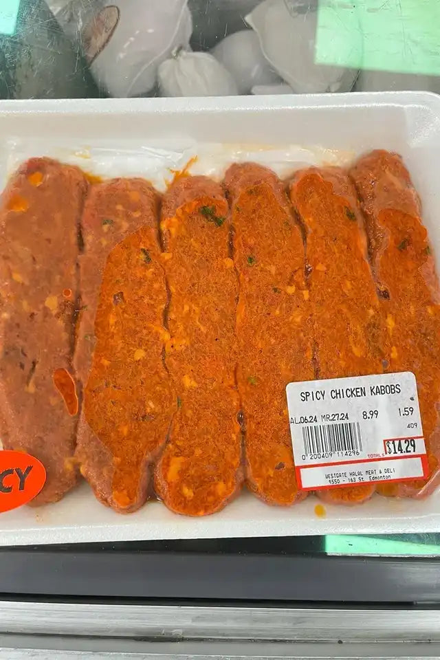 Halal Chicken Kebabs from Westgate Halal | WeDoHalal Edmonton