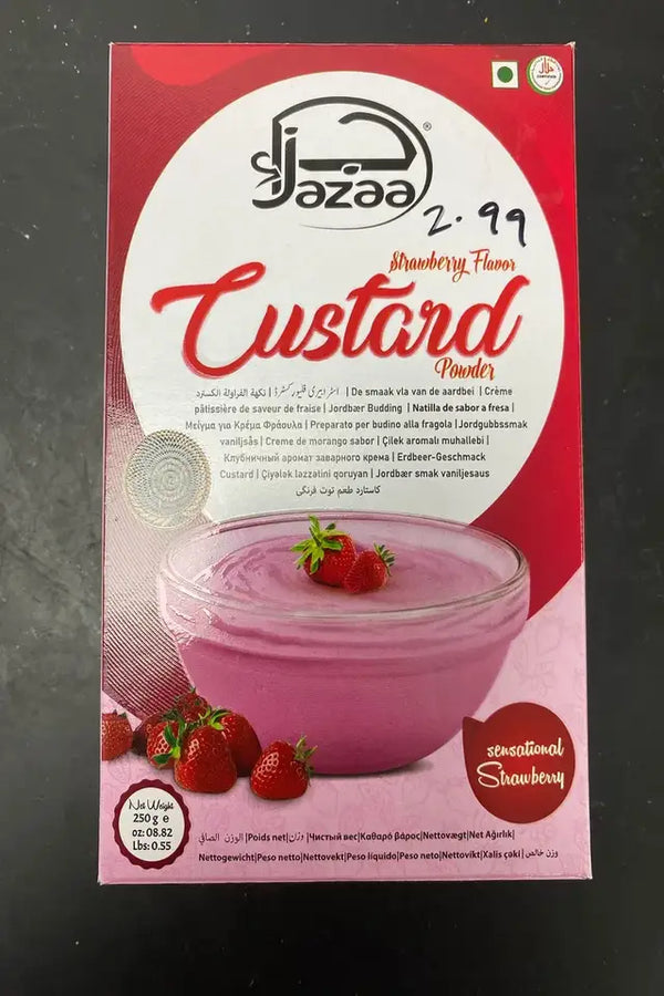 Jazaa Strawberry Custard Powder
