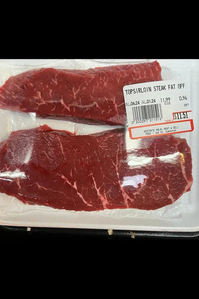 Halal Beef Steaks (Top Sirloin & Bavette) from Westgate Halal | WeDoHalal Edmonton