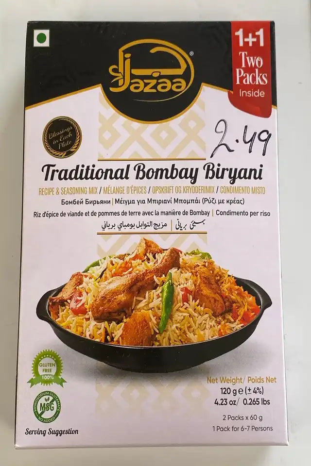 Jazaa Traditional Bombay Biryani Spice Mix | WeDoHalal Edmonton