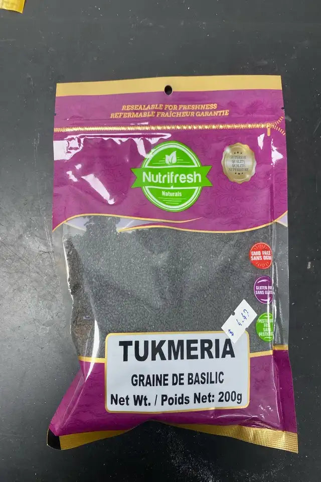 Nutrifresh Tukmaria (Basil Seeds) | WeDoHalal Edmonton