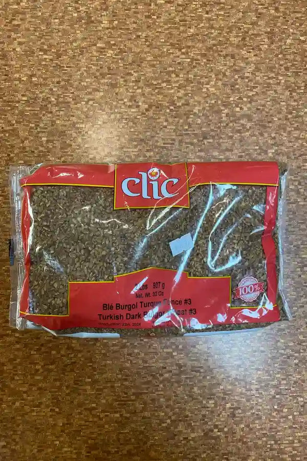 Clic Turkish Dark Bulgur Wheat No. 3