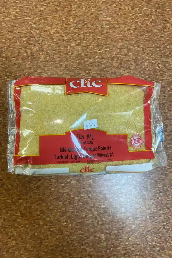 Clic Turkish Light Bulgur Wheat No. 3