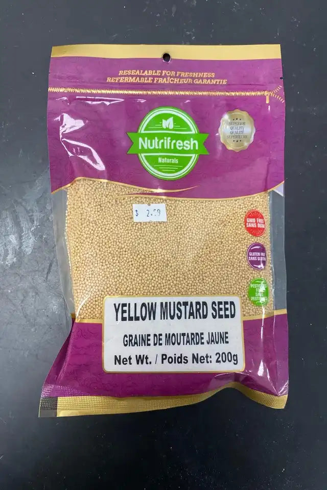 Nutrifresh Yellow Mustard Seeds | WeDoHalal Edmonton